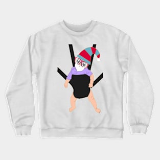 BABY CARRY SANTA Crewneck Sweatshirt